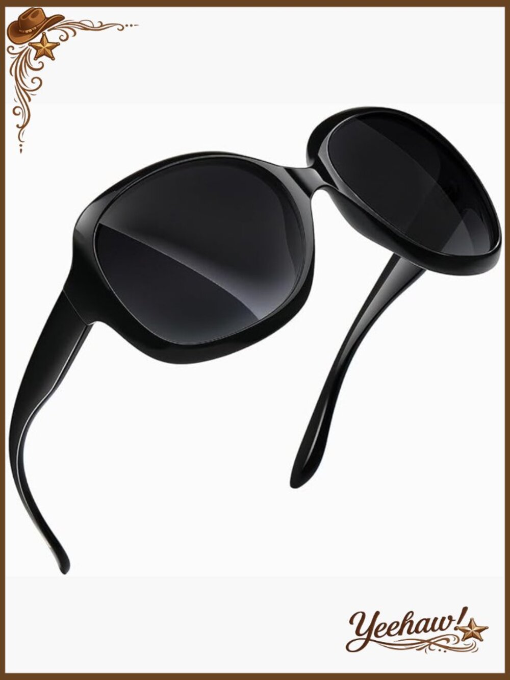Oversized Polarized Sunglasses UV400 Protection Driving Fashion